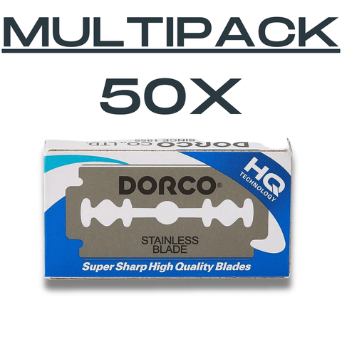 Dorco ST300 Double Edge Razor Blade 100ct Blue