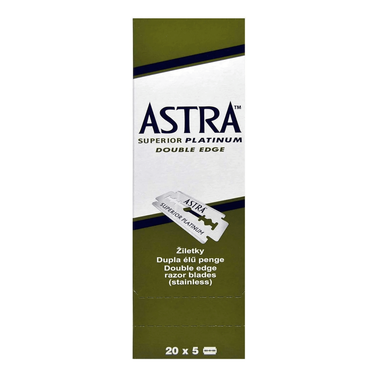 Astra Double Edge Blade (Green)