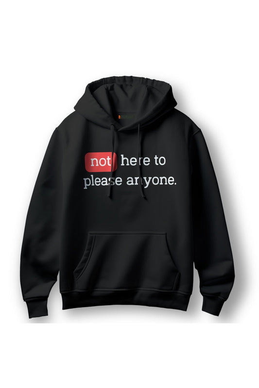 Not Pleasing Digital Print Heavy Blend Premium Cotton® Hoodie