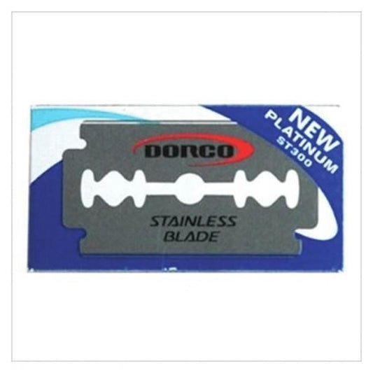 Dorco ST300 Double Edge Razor Blade 100Ct Blue