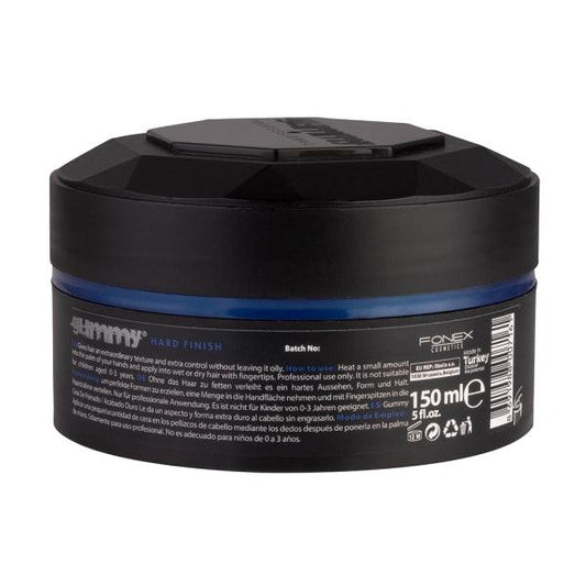 Gummy Hair Styling Wax Hard Finish