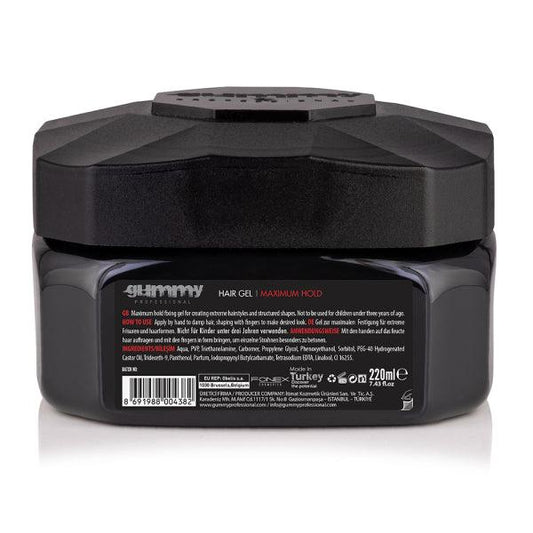 Gummy Hair Gel 7.5 Oz Maximum Hold