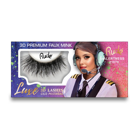 RUDE Luxe 3D Premium Faux Mink Lashes