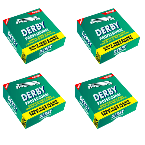 Derby Prof Single Edge Razor Blades 100ct