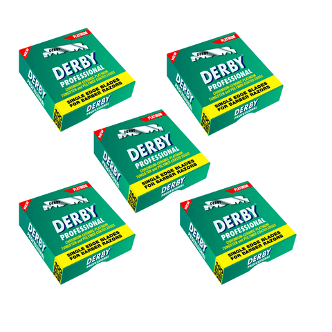 Derby Prof Single Edge Razor Blades 100ct