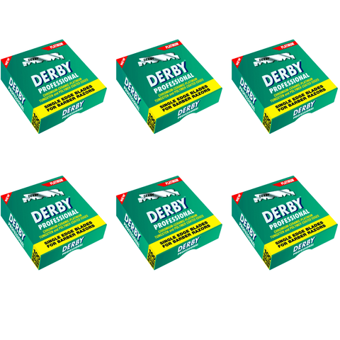 Derby Prof Single Edge Razor Blades 100ct