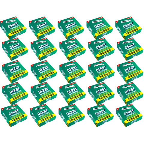 Derby Prof Single Edge Razor Blades 100ct