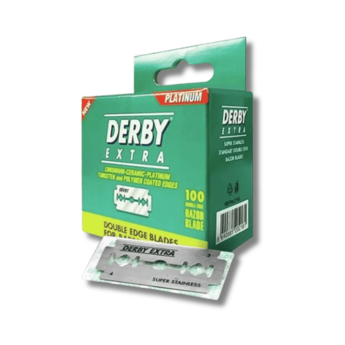 Derby Extra Mini Double Edge Razor Blades 100 Ct