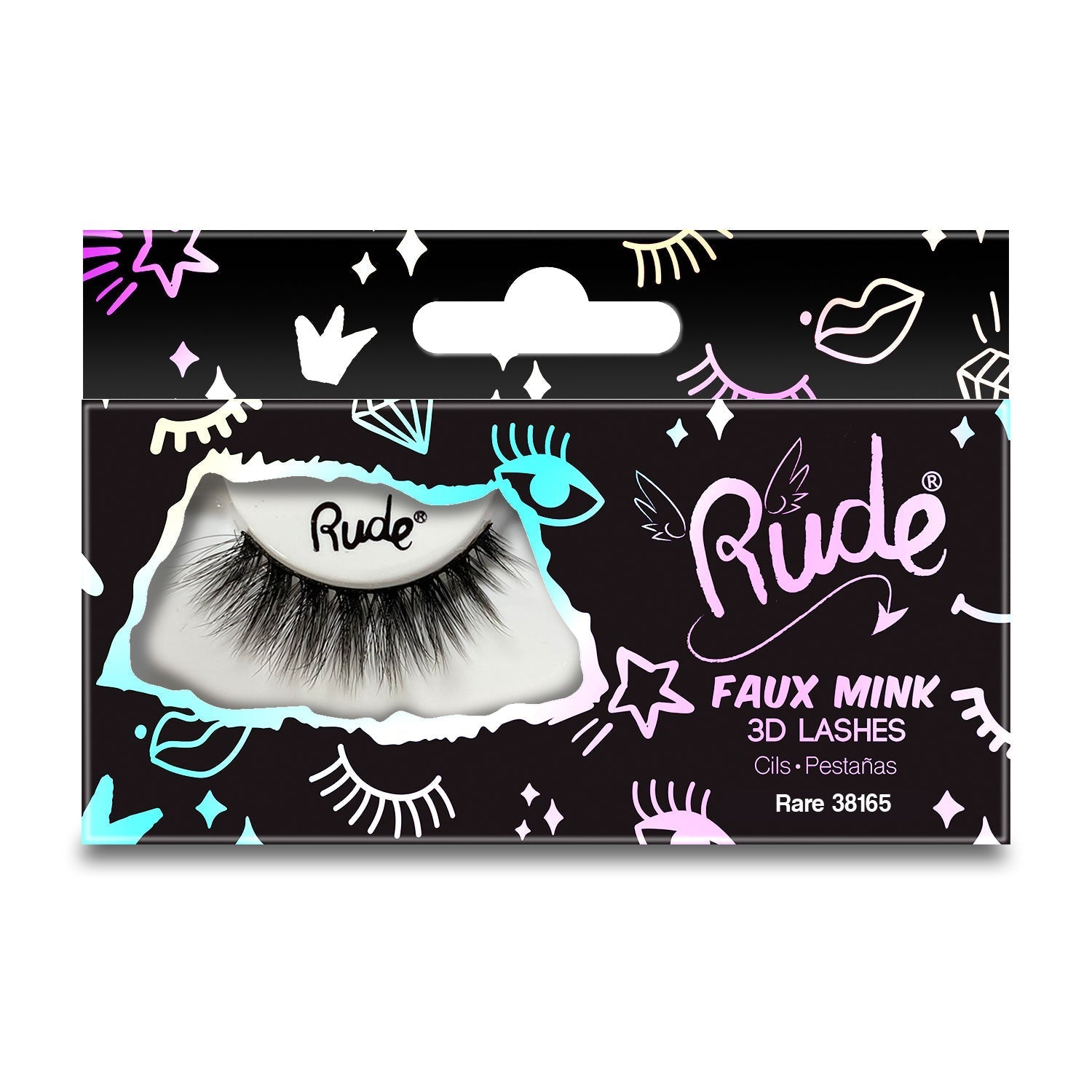 RUDE Essential Faux Mink 3D Lashes