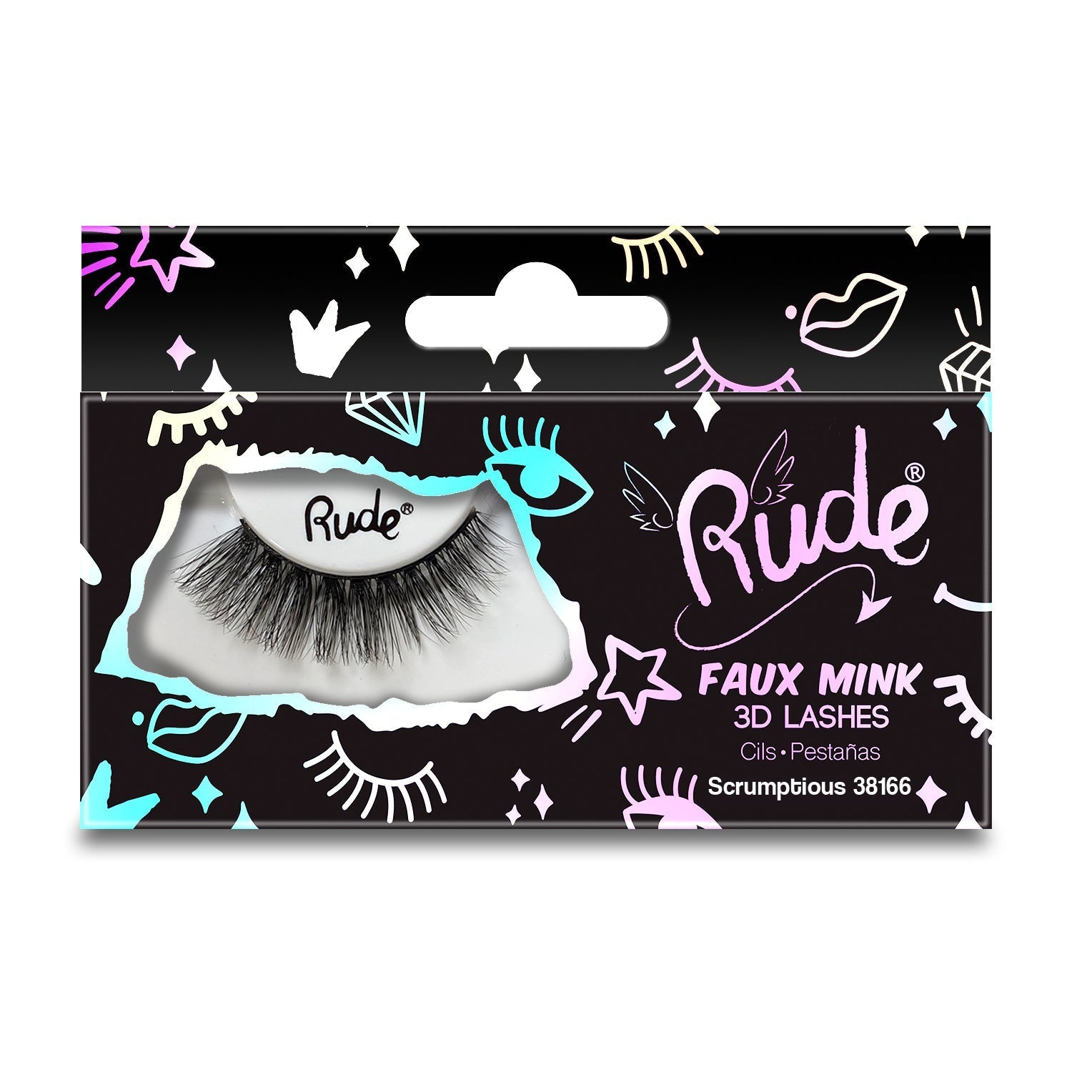 RUDE Essential Faux Mink 3D Lashes