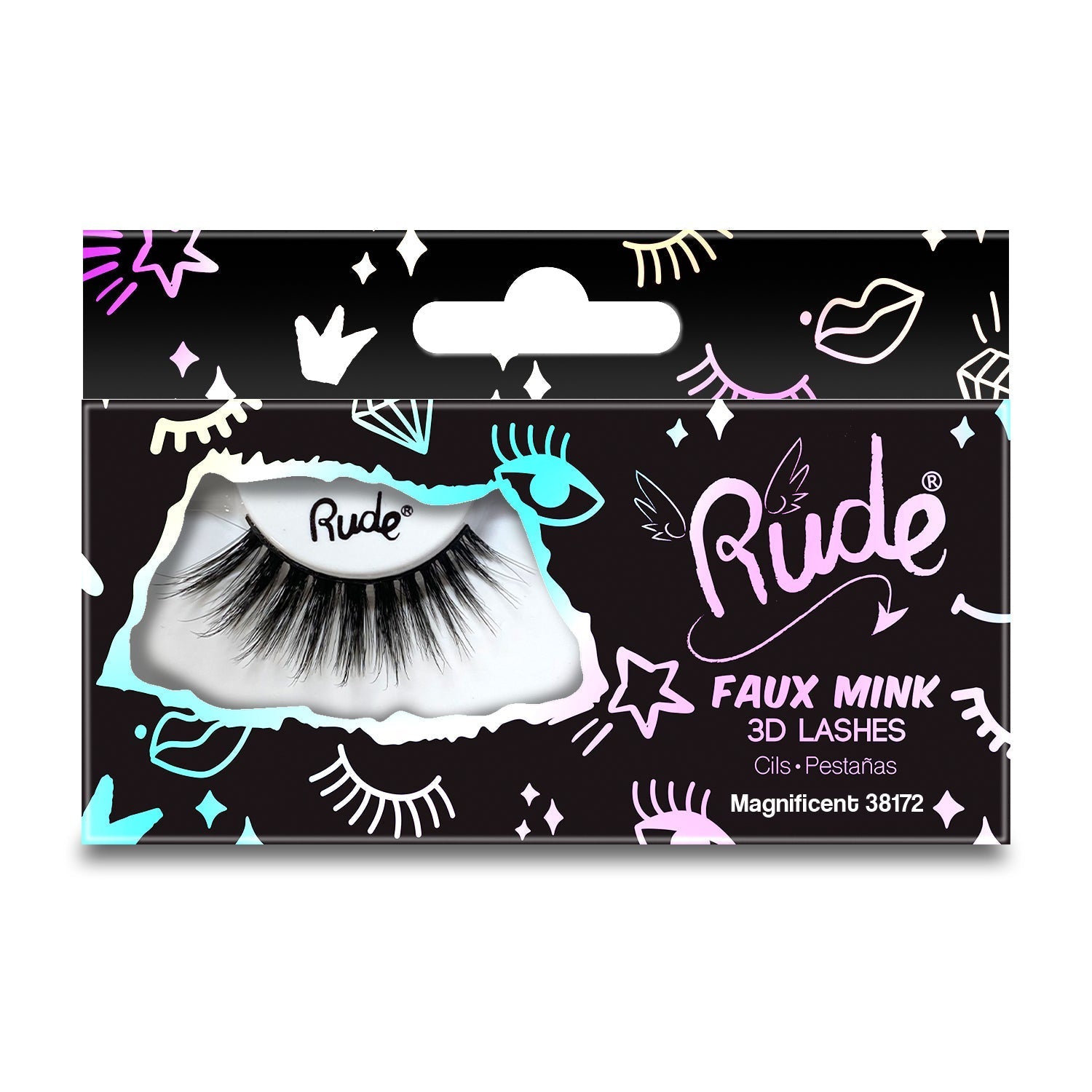 RUDE Essential Faux Mink 3D Lashes