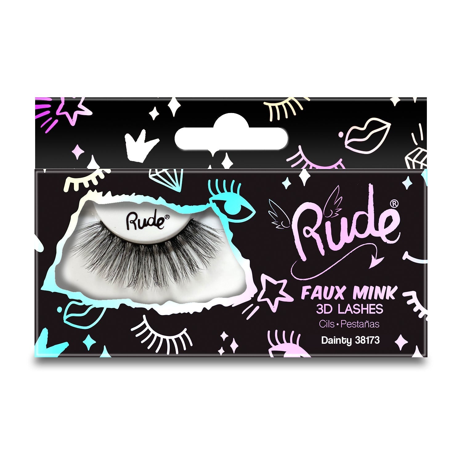 RUDE Essential Faux Mink 3D Lashes