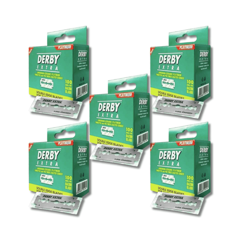 Derby Extra Mini Double Edge Razor Blades 100 Ct