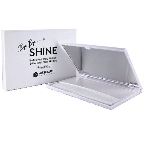 ABSOLUTE Bye Bye Shine Blotting Paper Mirror Compact