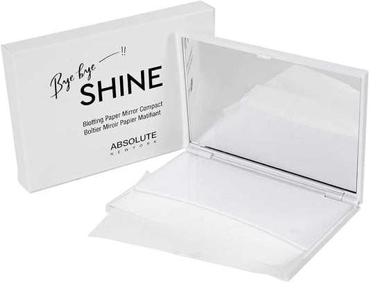 ABSOLUTE Bye Bye Shine Blotting Paper Mirror Compact