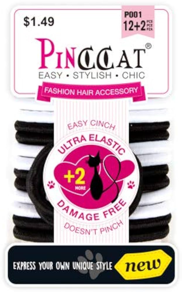 ABSOLUTE Pinccat Elastic Band - 12 + 2 Pieces