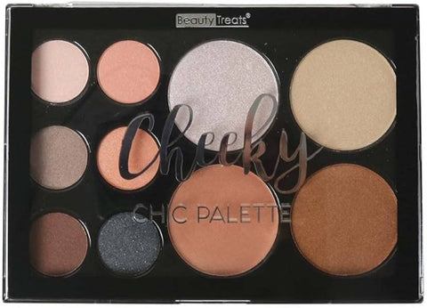 BEAUTY TREATS Cheeky Chic Palette Display Set, 12 pieces