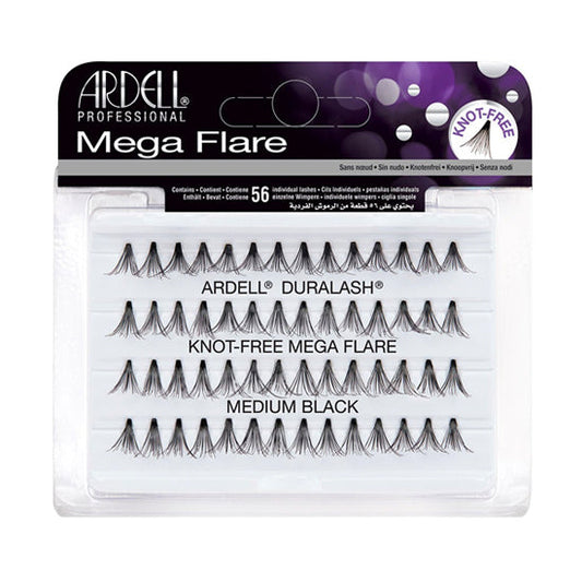 ARDELL Duralash Knot-Free Mega Flare Individual Black Lashes