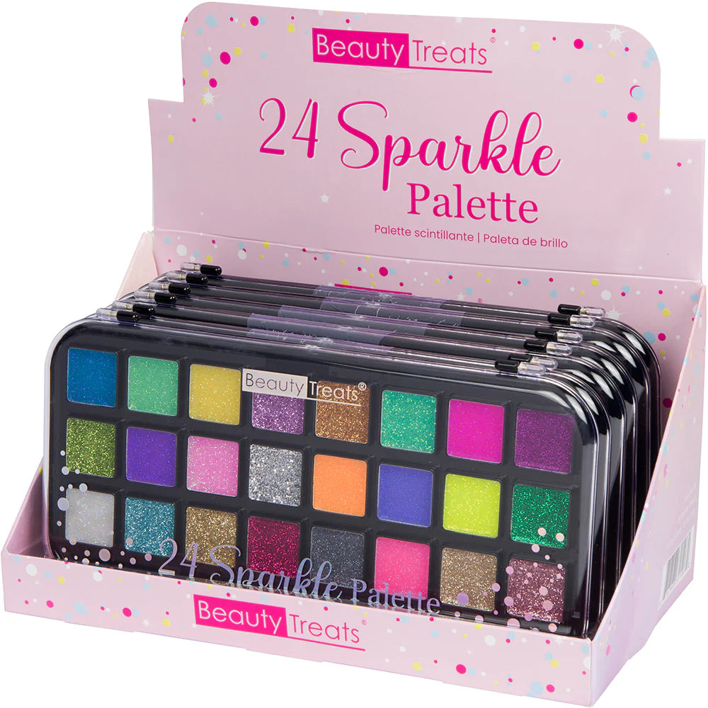 BEAUTY TREATS 24 Sparkle Palette - Cream Based Glitter