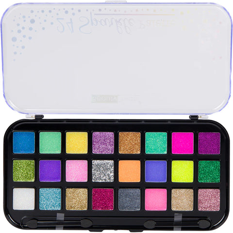 BEAUTY TREATS 24 Sparkle Palette - Cream Based Glitter