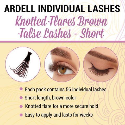 ARDELL DuraLash Flare Lashes - Flare Short Brown