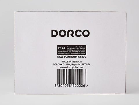 Dorco ST300 Double Edge Razor Blade 100ct Blue