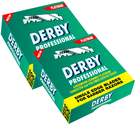 Derby Prof Single Edge Razor Blades 100ct