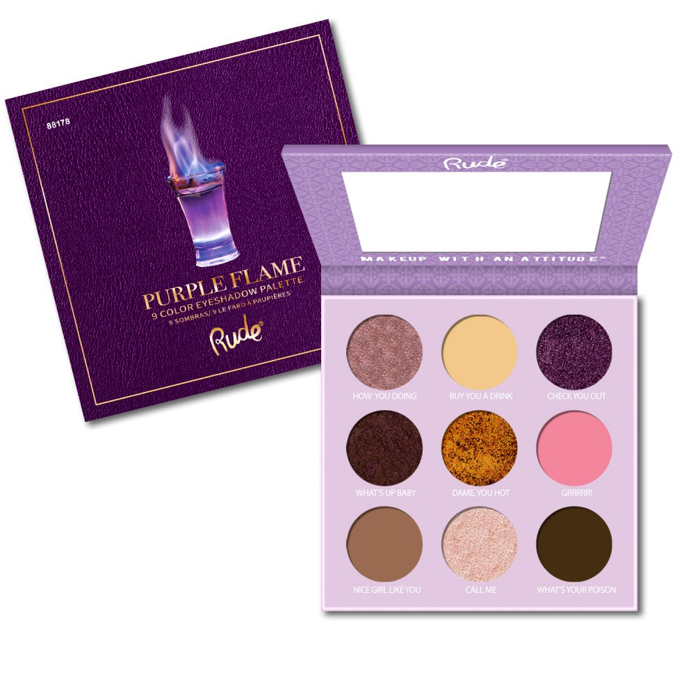 RUDE Cocktail Party 9 Color Eyeshadow Palette