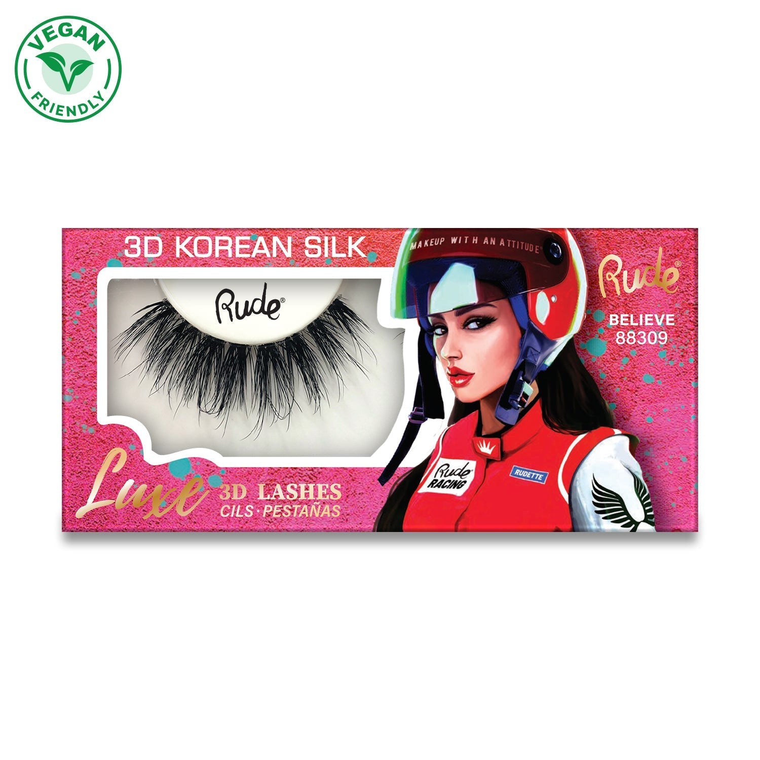 RUDE Luxe 3D Korean Silk Lashes