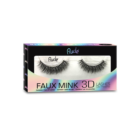 RUDE Faux Mink 3D Lashes - Transitionalist