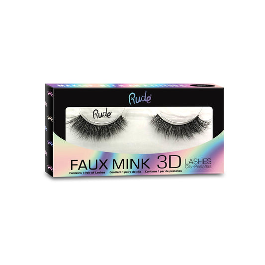 RUDE Faux Mink 3D Lashes - Je Ne Se Quoi