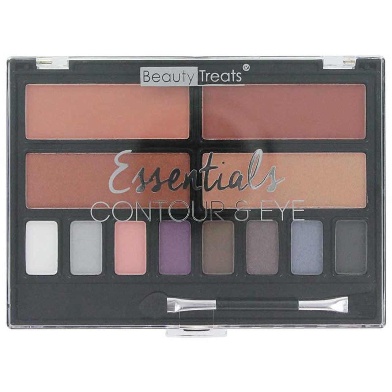 BEAUTY TREATS Essentials Contour & Eye Palette Display Set, 12 Pieces