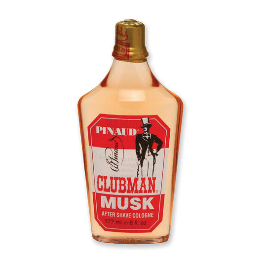 CLUBMAN Musk After Shave Cologne, 6 oz