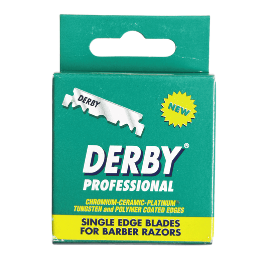 Derby Prof Single Edge Razor Blades Hanging