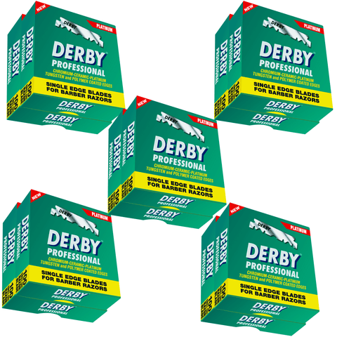 Derby Prof Single Edge Razor Blades 100ct