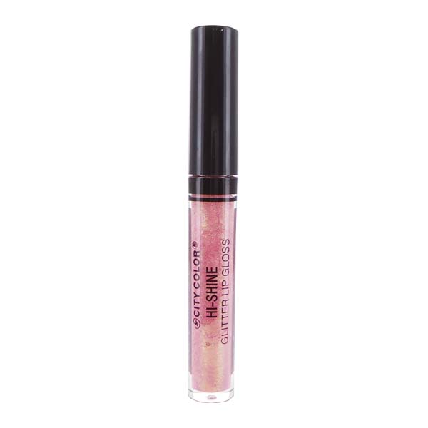 CITY COLOR Hi-Shine Glitter Lip Gloss, Holographic Finish