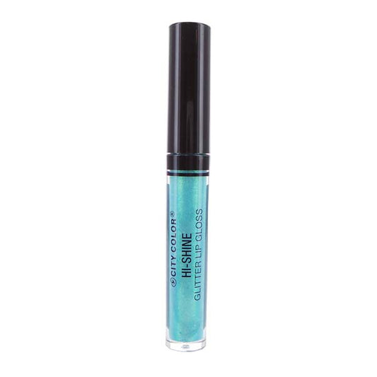 CITY COLOR Hi-Shine Glitter Lip Gloss, Holographic Finish