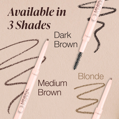 MAYBELLINE Total Temptation Eyebrow Definer Pencil - Deep Brown