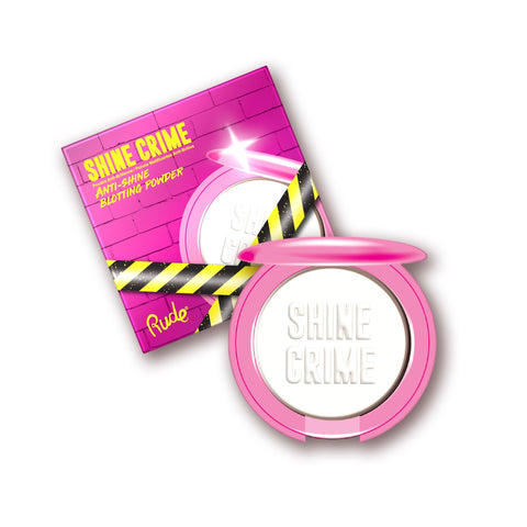 RUDE Shine Crime Anti-Shine Blotting Powder - Translucent