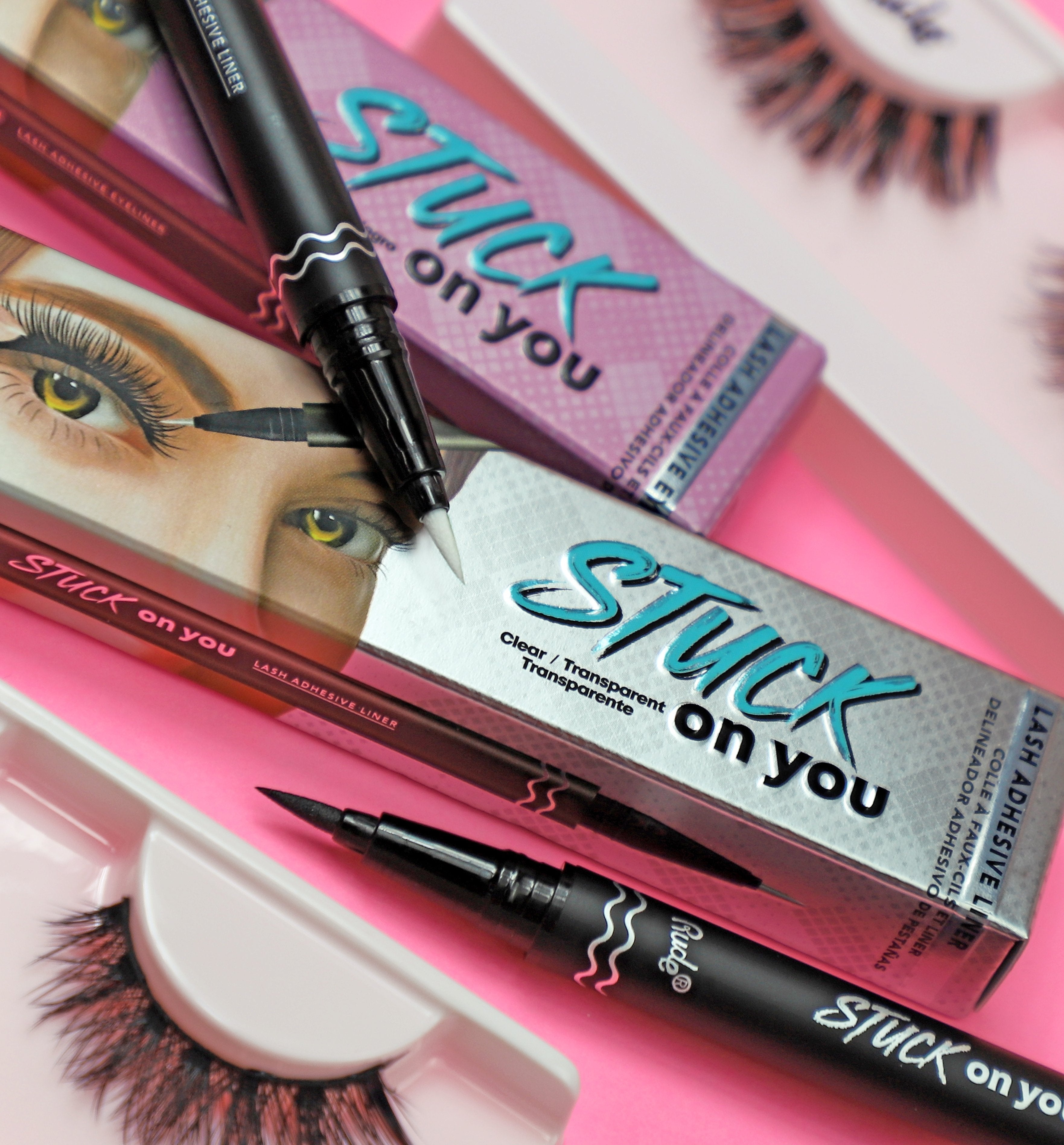 RUDE Stuck On You Lash Adhesive Liner - Clear