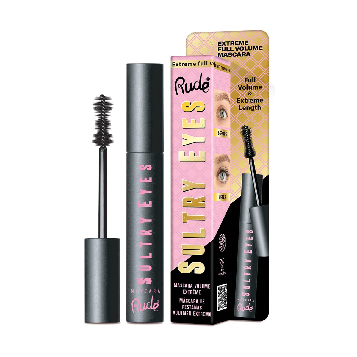 RUDE Sultry Eyes - Extreme Full Volume Mascara