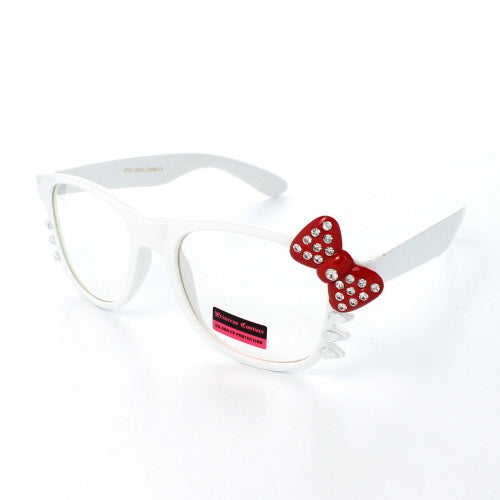 KITTY Junior Fashion Glasses Wayfarer KT01DCML