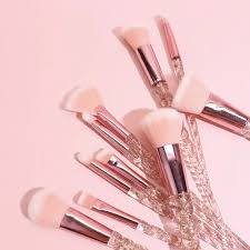 BEAUTY CREATIONS Liquid Peach Sparkle 7 Pc Brush Set