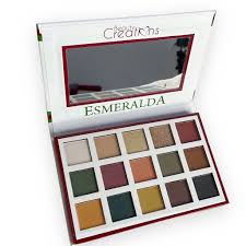 BEAUTY CREATIONS Esmeralda Eyeshadow Palette Display Set, 12 Pieces