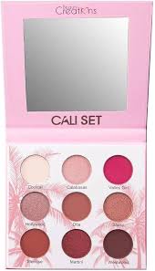 BEAUTY CREATIONS Cali Set Eyeshadow Palette Display Set, 12 pcs