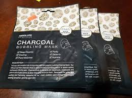 ABSOLUTE Charcoal Bubbling Mask