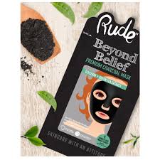 RUDE Beyond Belief Purifying Charcoal Face Mask