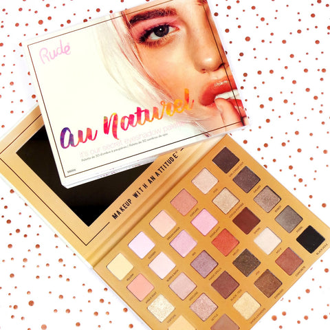 RUDE Au Naturel - 30 Eyeshadow Palette