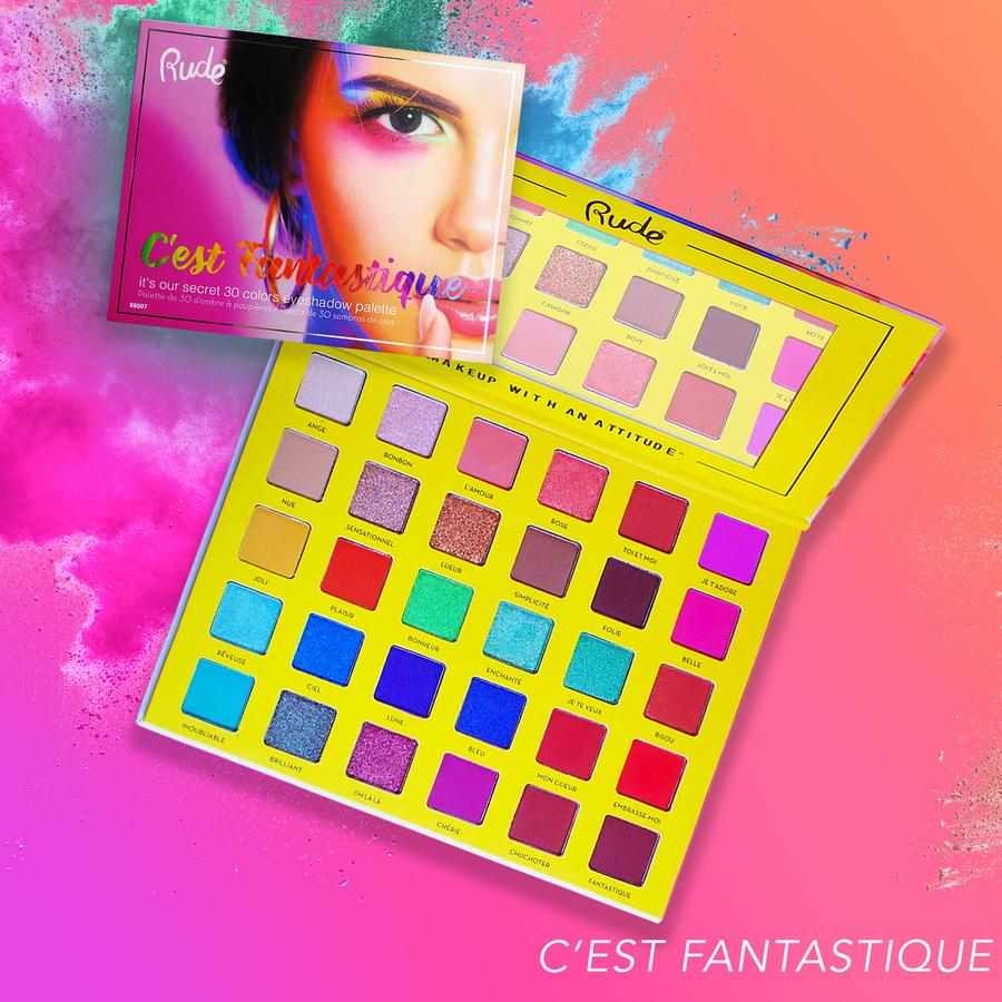 RUDE C'est Fantastique - 30 Eyeshadow Palette