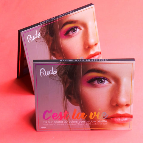 RUDE C'est La Vie - 30 Eyeshadow Palette